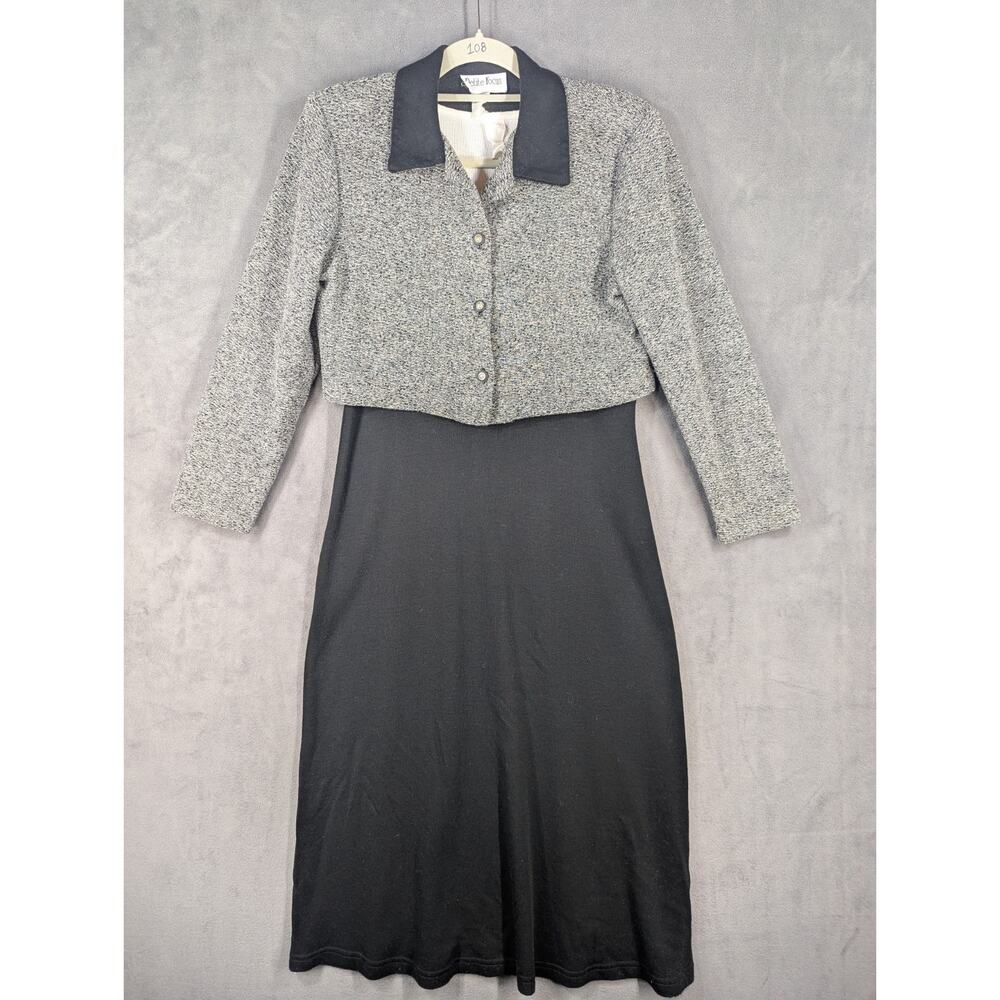 Petite Focus Women's 12P Sleeveless Maxi Dress & Crop Jacket